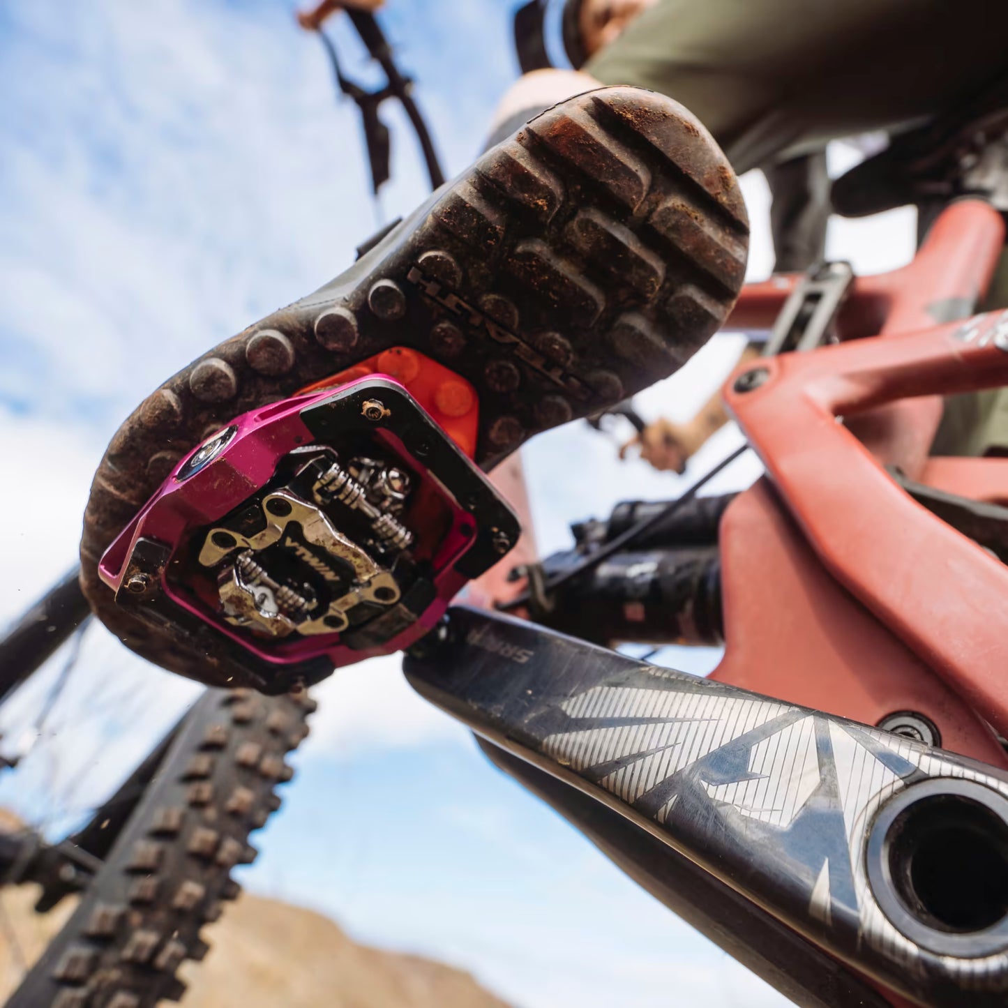 FIVE TEN TRAILCROSS CLIP-IN Women's MTB Shoes Black/Red