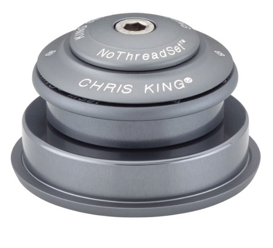 CHRIS KING INSET 2 1"1/8-1.5" ZS44/ZS56 Matte Grey Semi-Integrated Headset