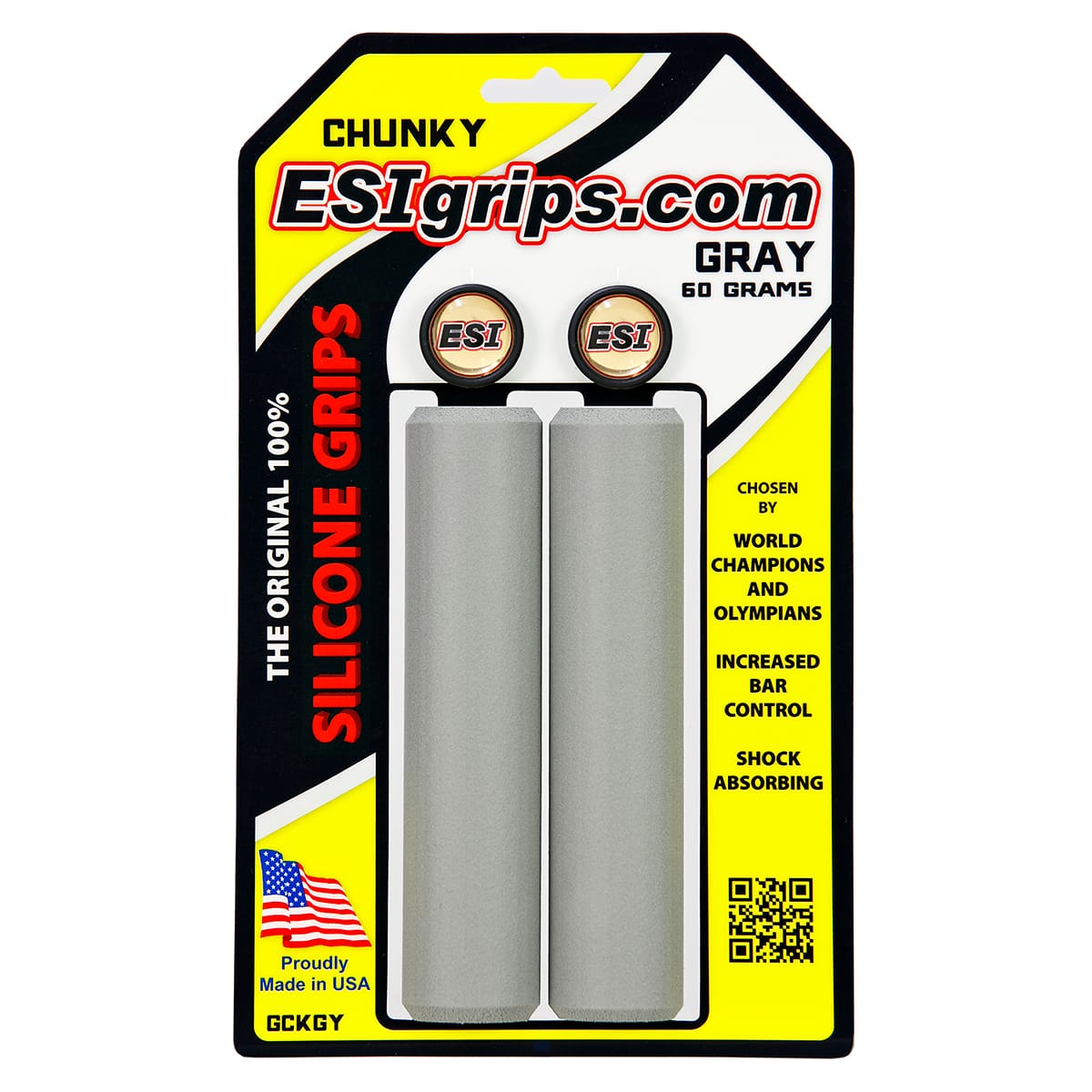 ESI CHUNKY 130 mm Grey grips