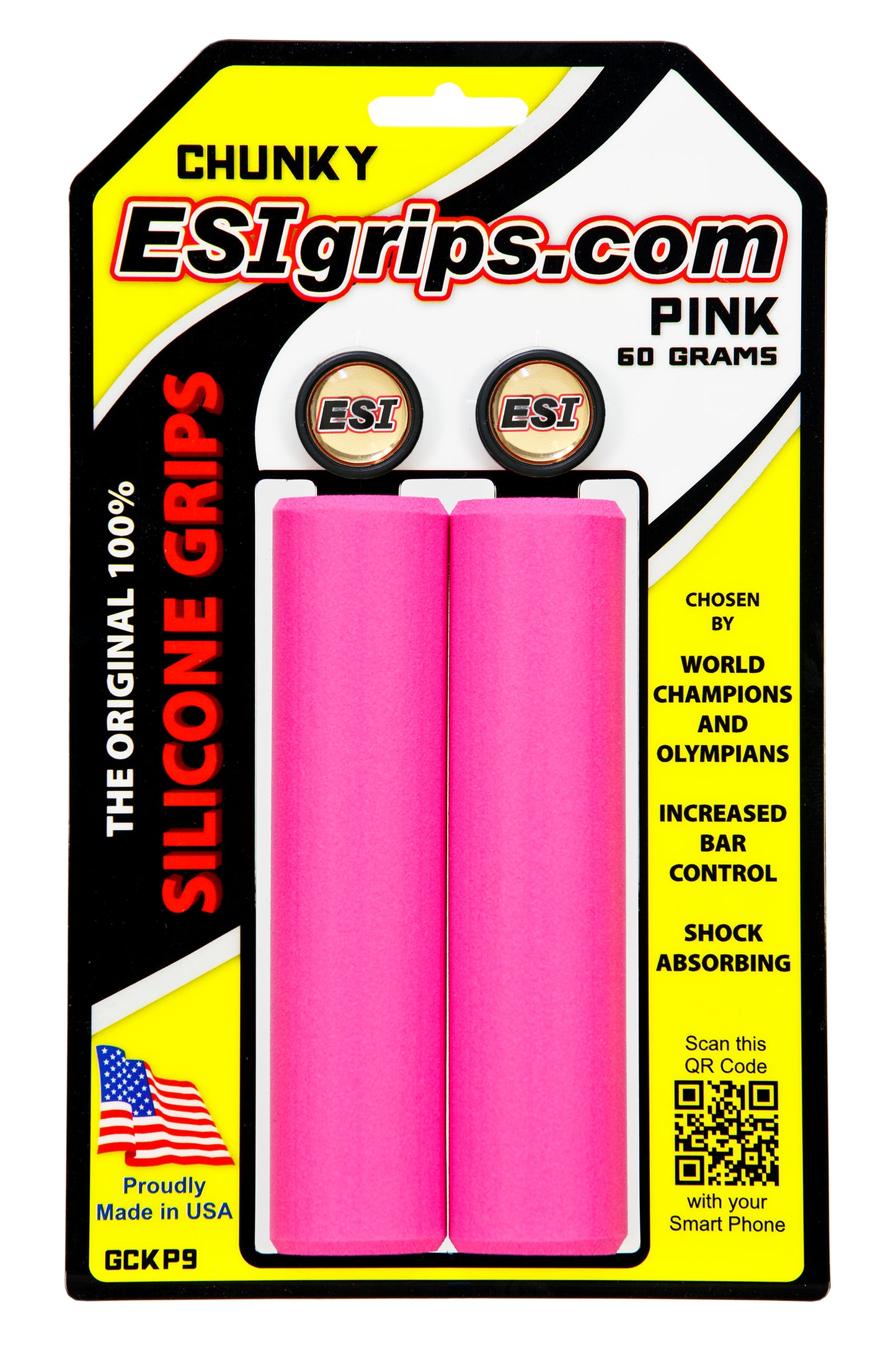 Grips ESI CHUNKY 130 mm Pink