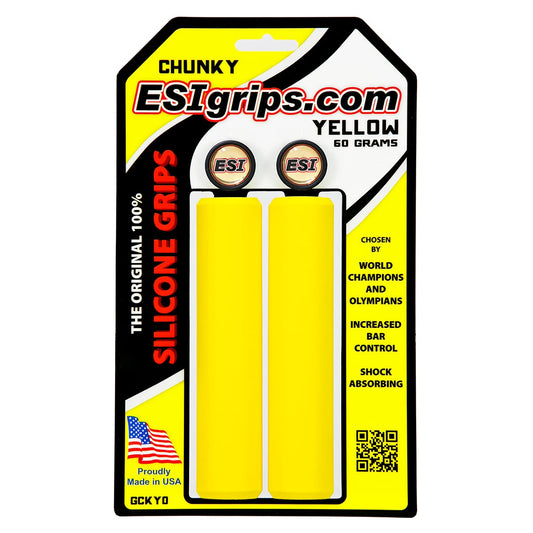 Grips ESI CHUNKY 130 mm Yellow