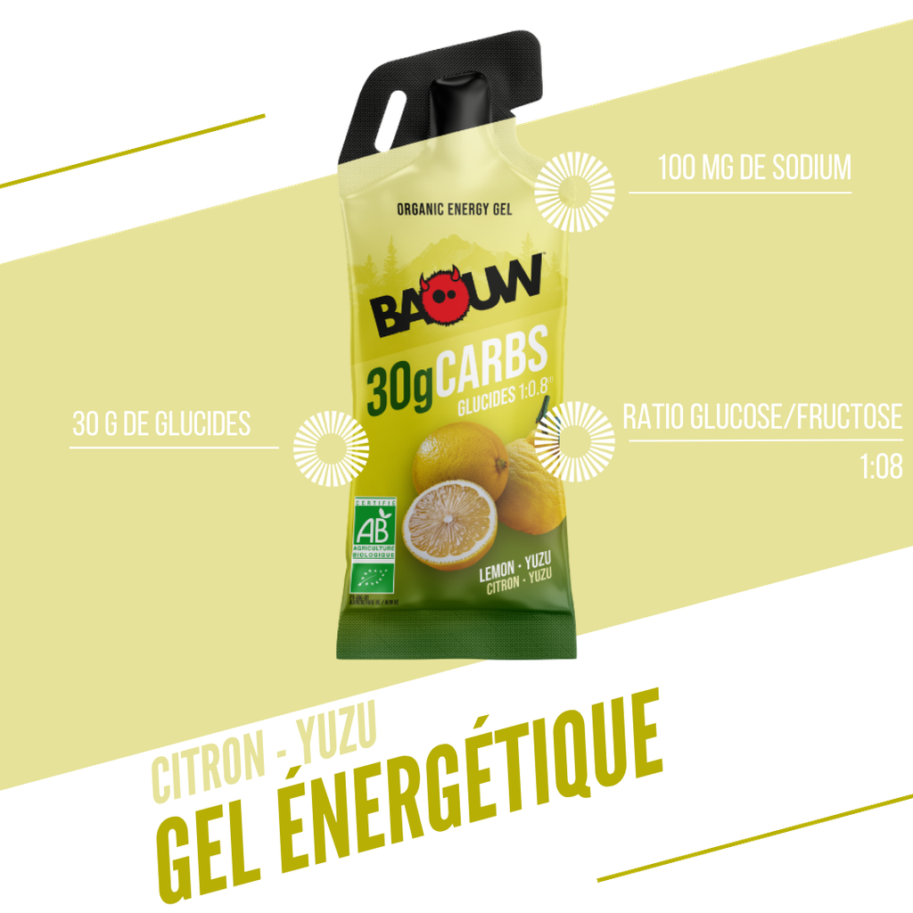 BAOW Energy Gel (44g) Lemon/Yuzu