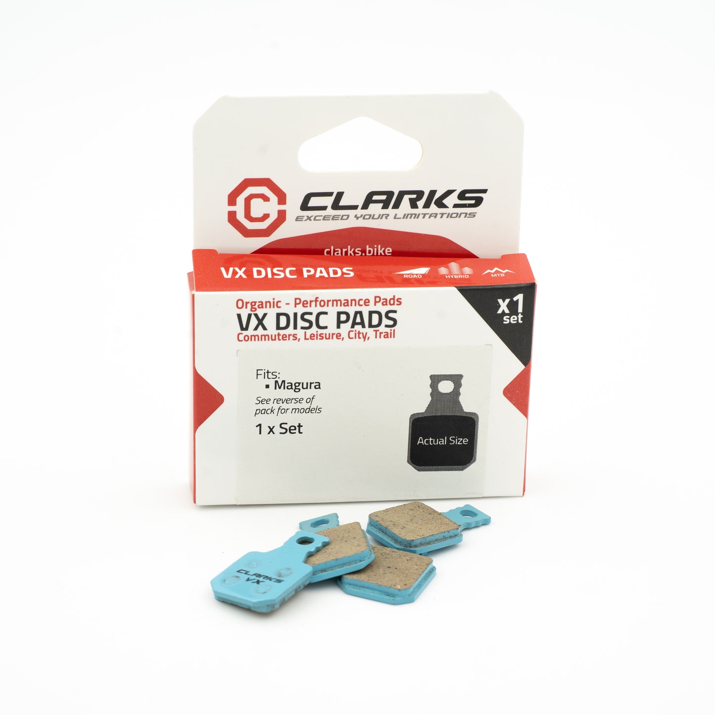 CLARKS Magura MT5 MT7 Organic Brake Pads