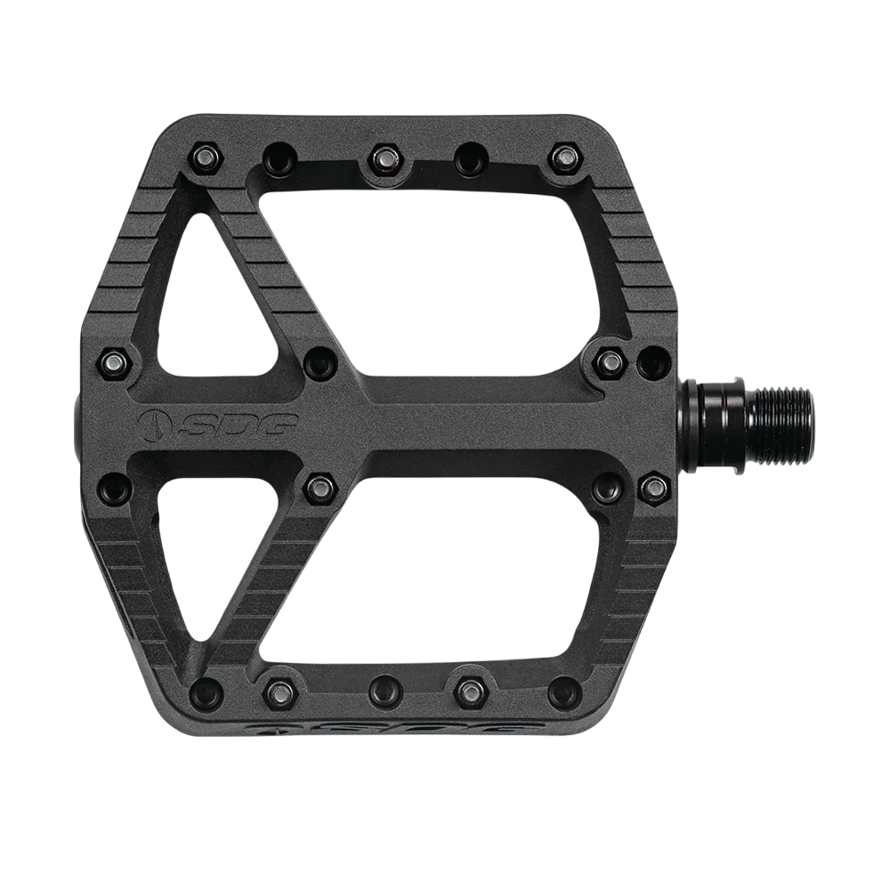 SDG COMP Composite Flat Pedals Black