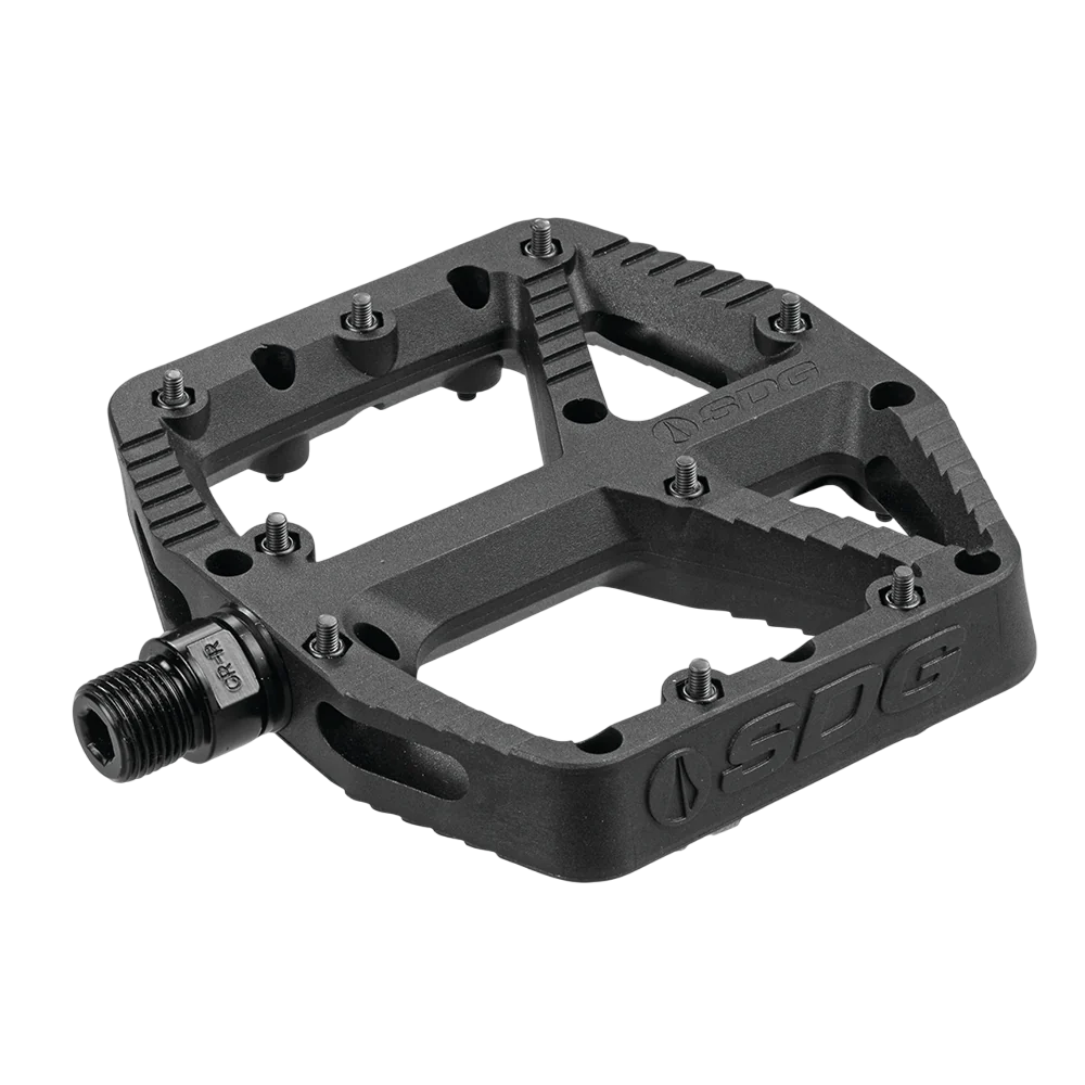 SDG COMP Composite Flat Pedals Black