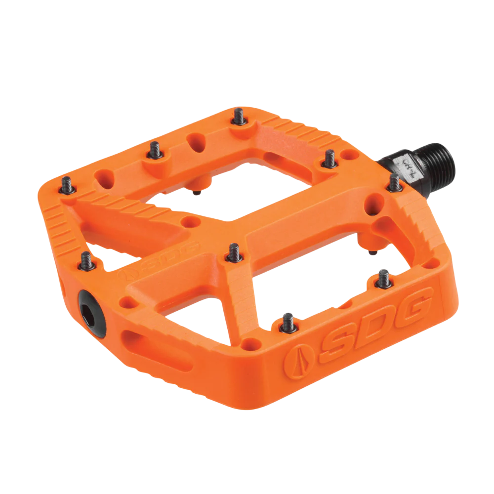 SDG COMP Composite Orange flat pedals