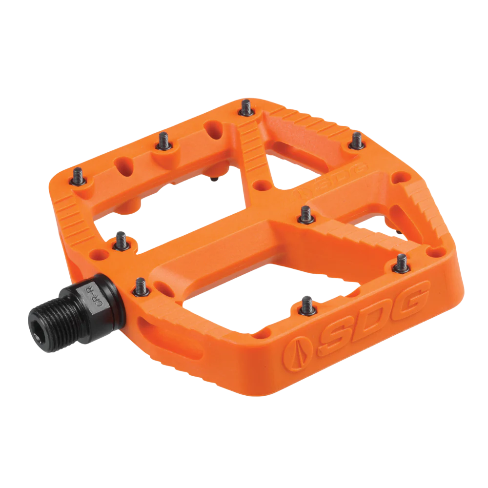 SDG COMP Composite Orange flat pedals