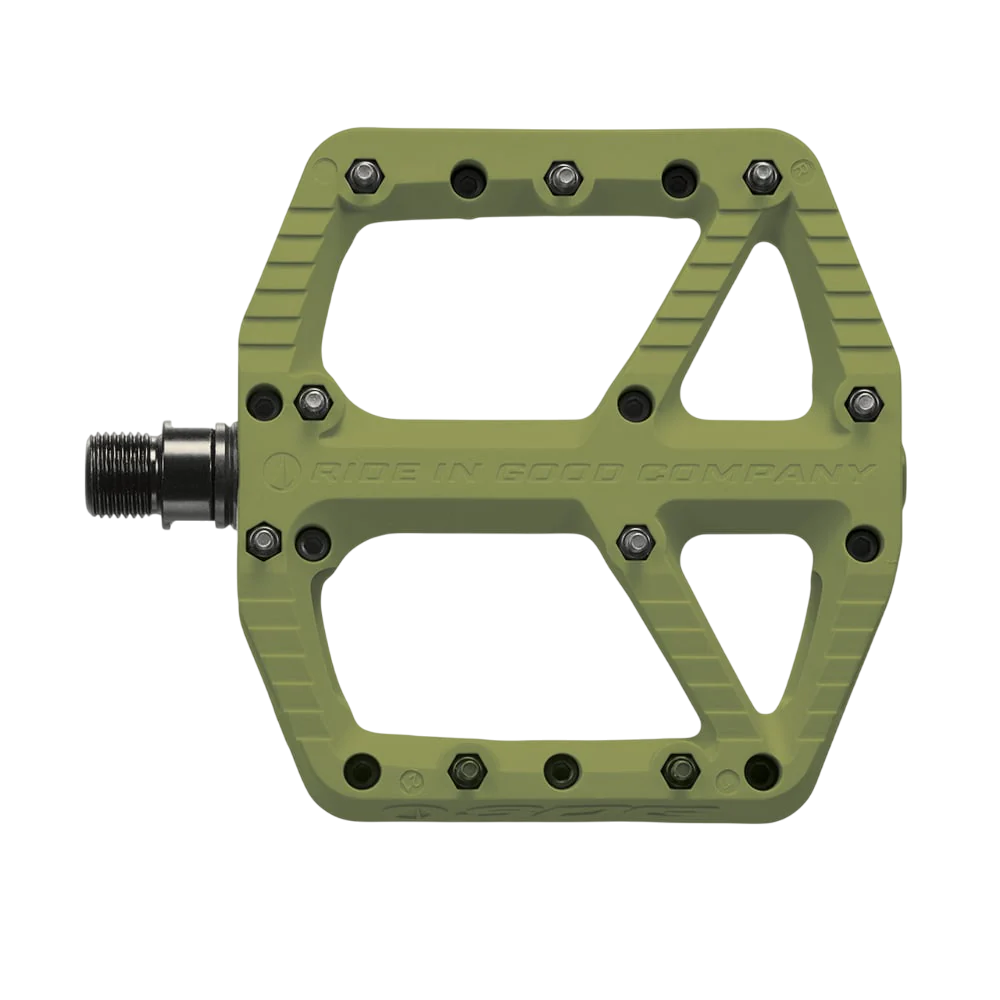 SDG COMP Composite Flat Pedals Green