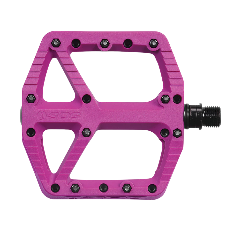 SDG COMP Composite Violet flat pedals