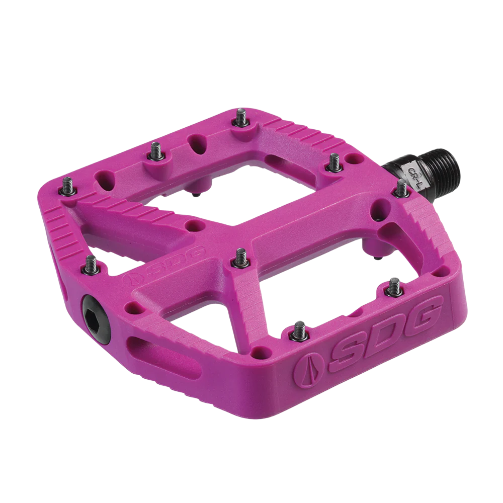 SDG COMP Composite Violet flat pedals