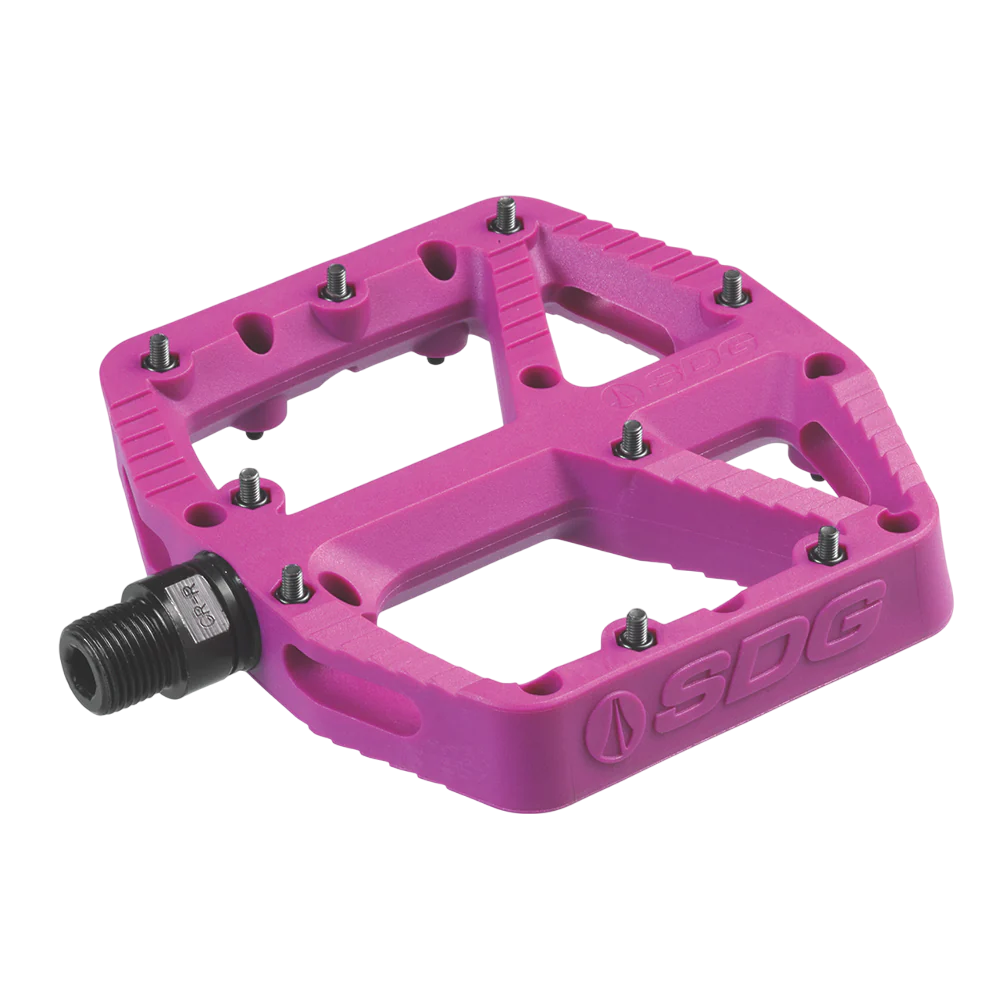 SDG COMP Composite Violet flat pedals