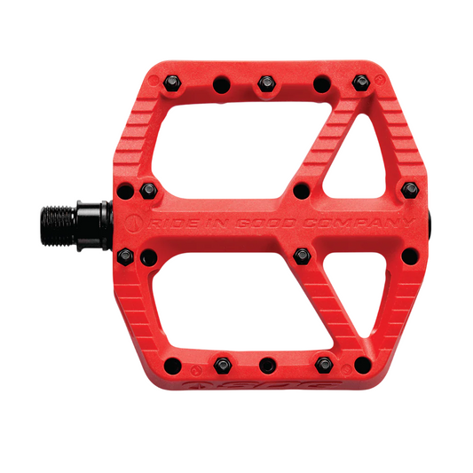 SDG COMP Composite flat pedals Red