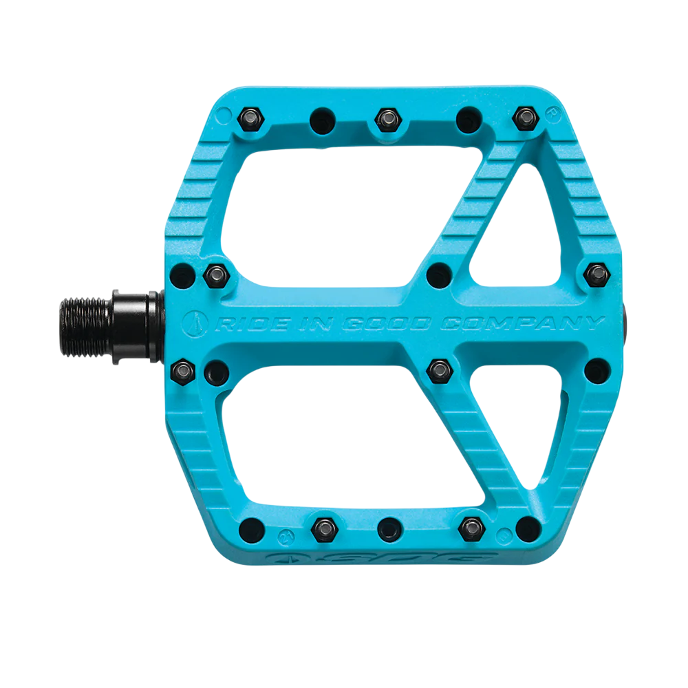 SDG COMP Composite Turquoise flat pedals