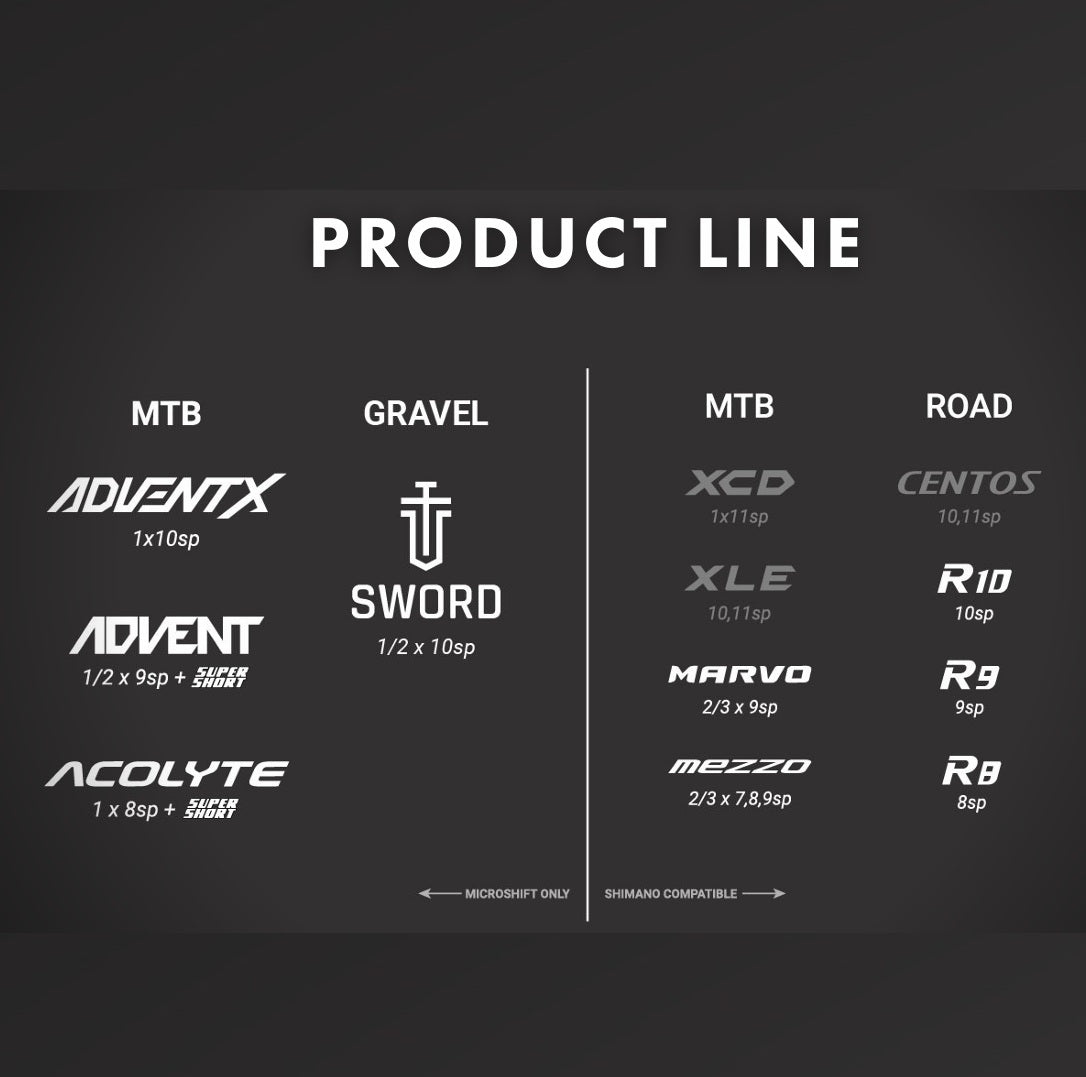 11V MICROSHIFT XLE CS-H113 cassette