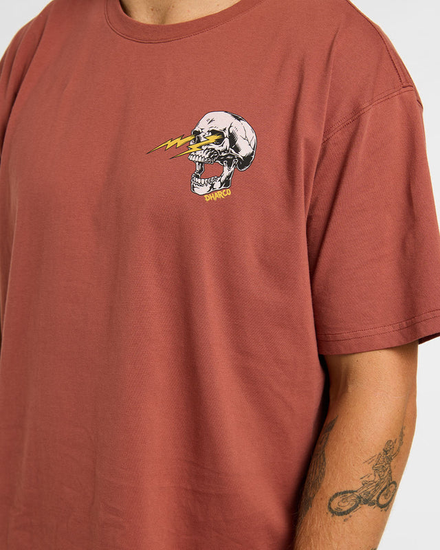 T-Shirt DAHRCO RUST Short Sleeve Brown