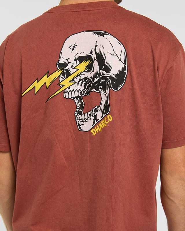 T-Shirt DAHRCO RUST Short Sleeve Brown