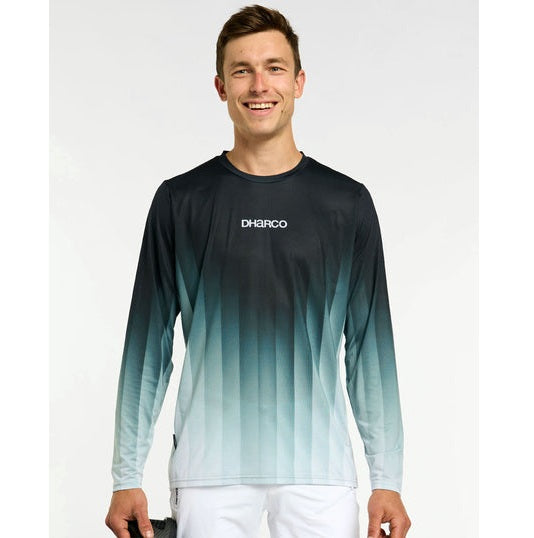 DHARCO RACE MIDNIGHT PRISM Long Sleeve Jersey Green