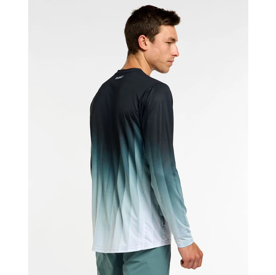 DHARCO RACE MIDNIGHT PRISM Long Sleeve Jersey Green