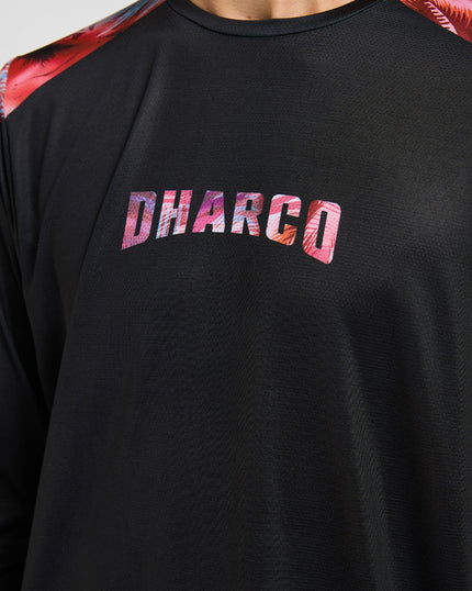 DHARCO RACE NEBULA Long Sleeve Jersey Black