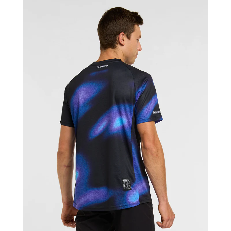 DHARCO VORTEX Short Sleeve Jersey Black/Purple