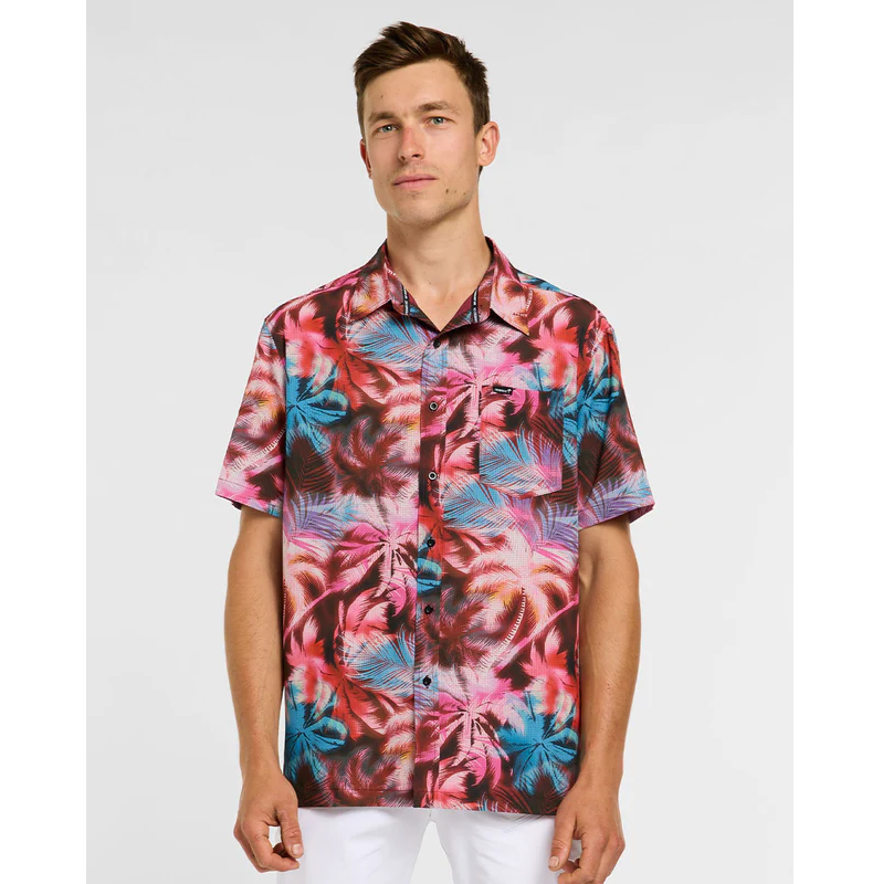 DHARCO TECH NEBULA Short Sleeve Shirt Pink