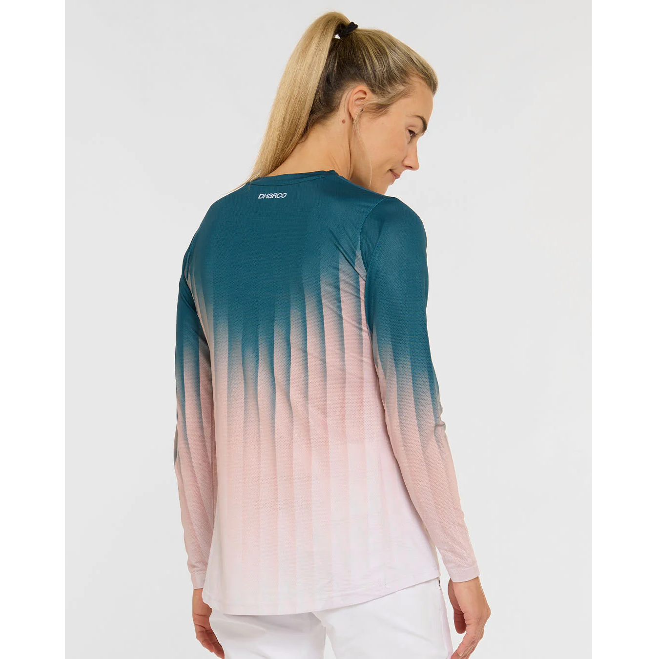 Women's DHARCO RACE DUSTY PRISM Long Sleeve Jersey Black/Pink