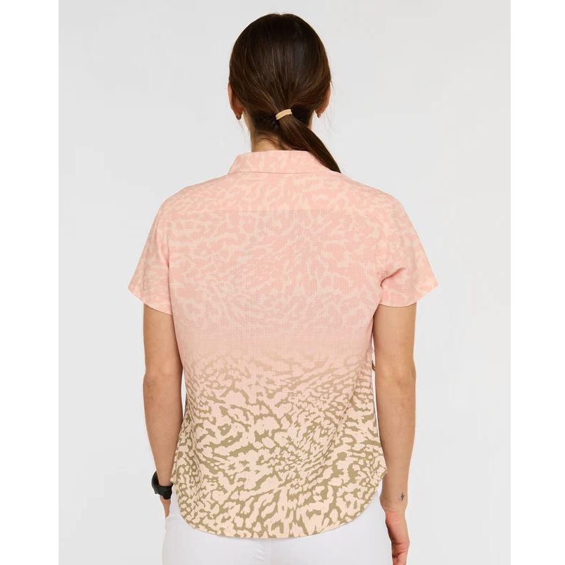 Shirt DHARCO TECH PARTY PRISCILLA Short Sleeve Women Beige
