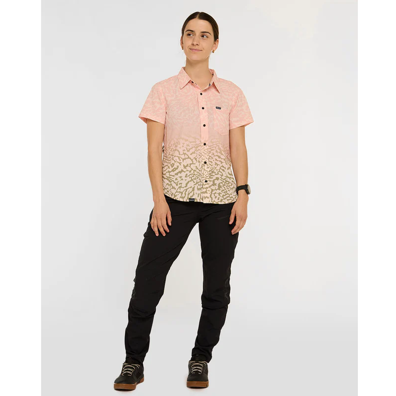 Shirt DHARCO TECH PARTY PRISCILLA Short Sleeve Women Beige
