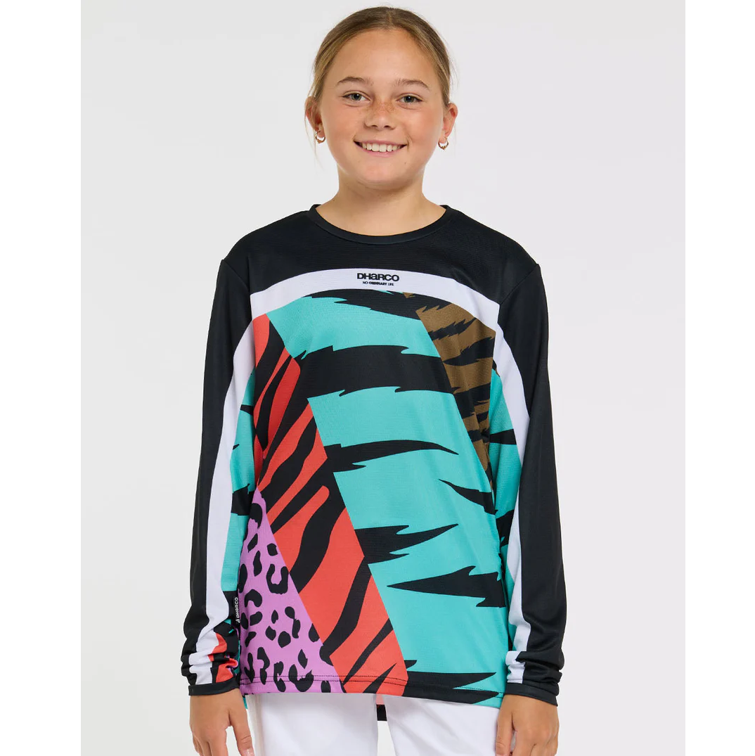 DHARCO GRAVITY JINX Junior Long Sleeve Multi Jersey