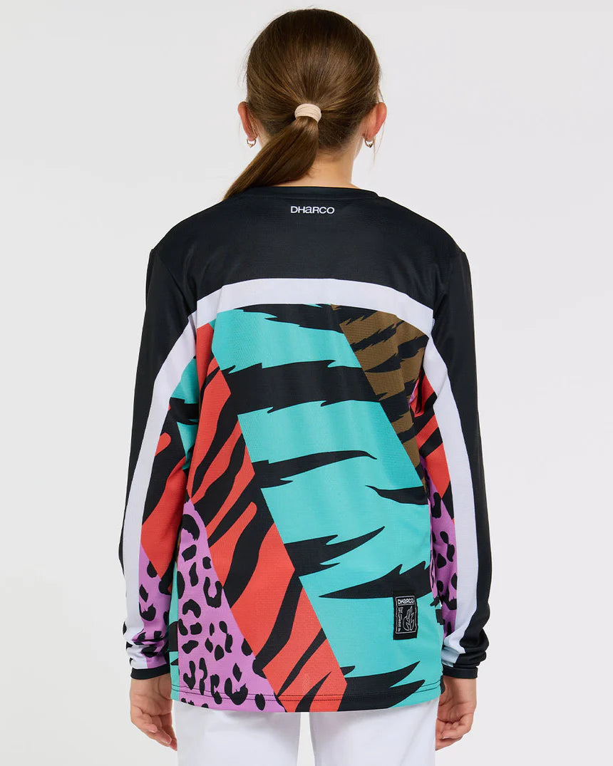 DHARCO GRAVITY JINX Junior Long Sleeve Multi Jersey