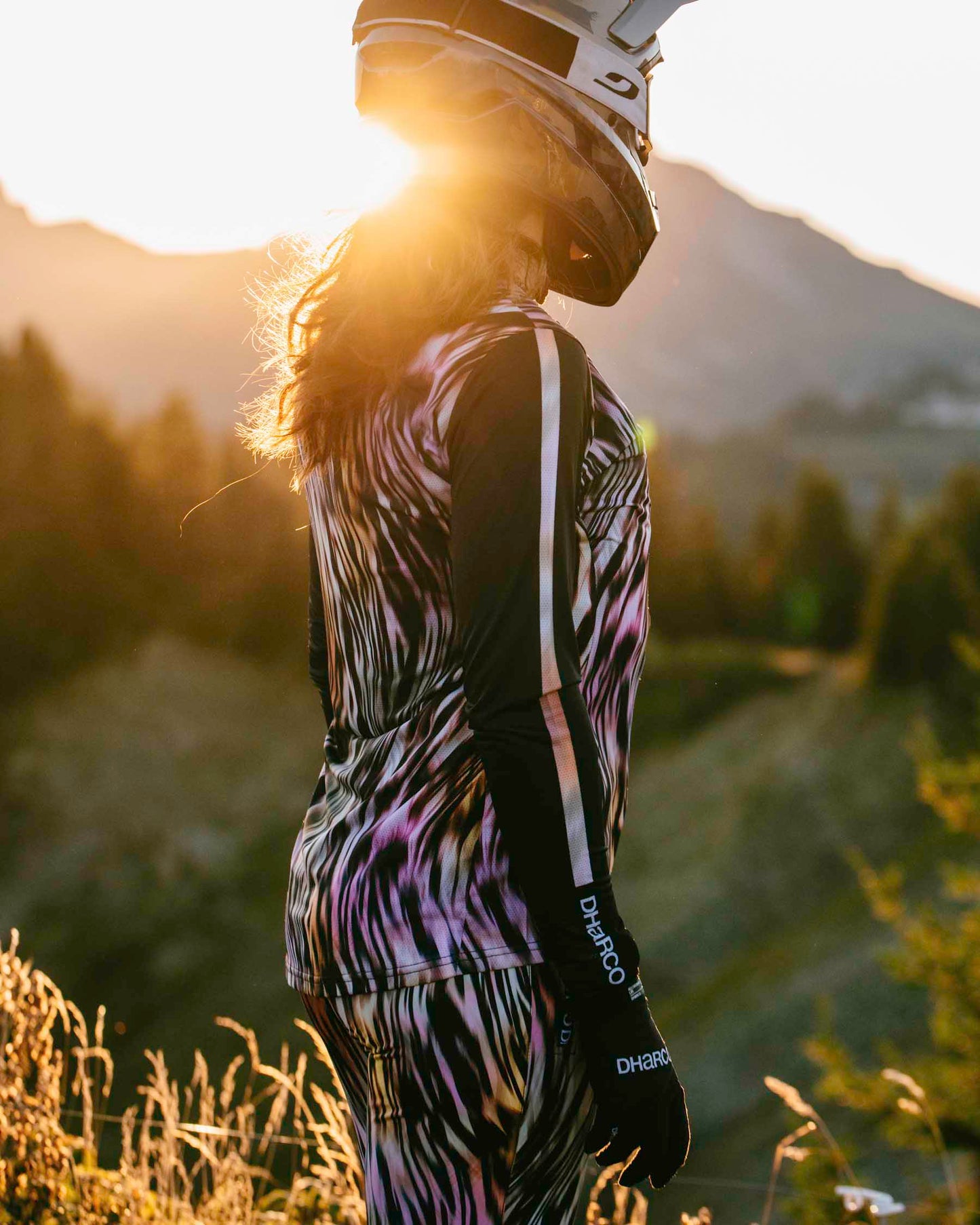 DHARCO RACE ACID SAFARI Long Sleeve Jersey Women's Multi