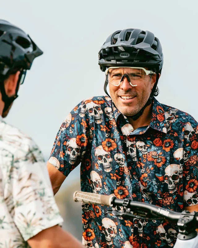 Shirt DHARCO TECH SKULLDUGGERY Short Sleeve Blue