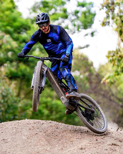 DHARCO RACE VORTEX Long Sleeve Jersey Black/Purple