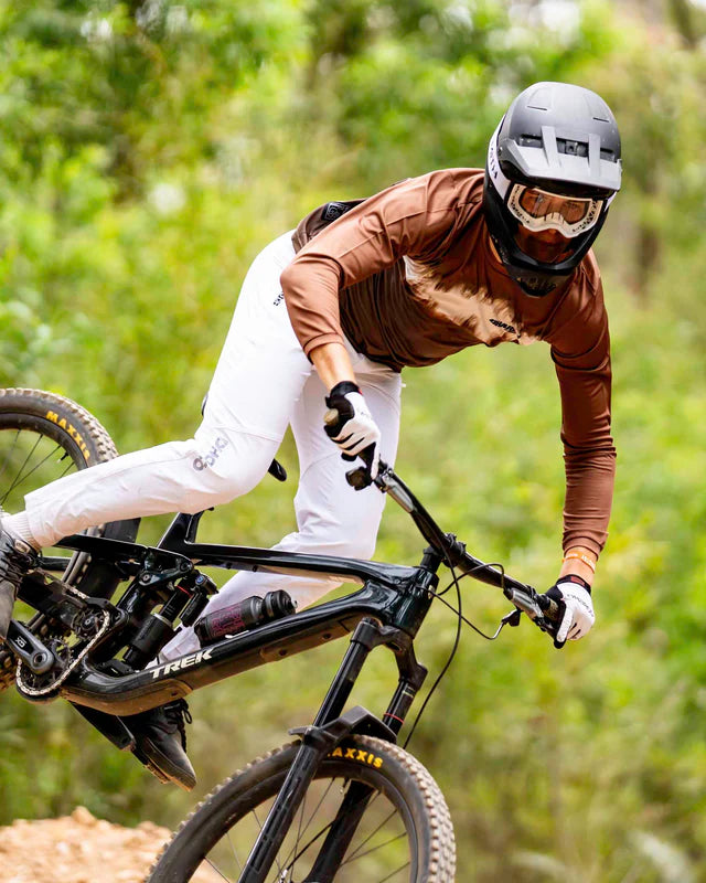 DHARCO GRAVITY DUNE Long Sleeve Brown Jersey