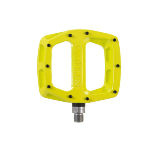 DMR V12 Yellow flat pedals