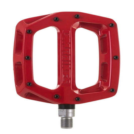 DMR V12 Red flat pedals