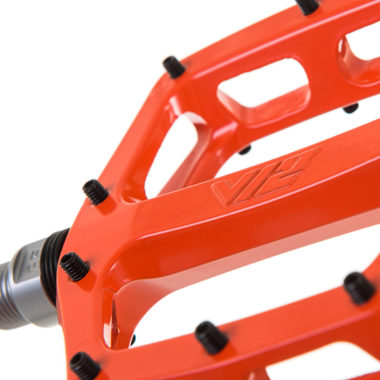 DMR V12 Orange flat pedals