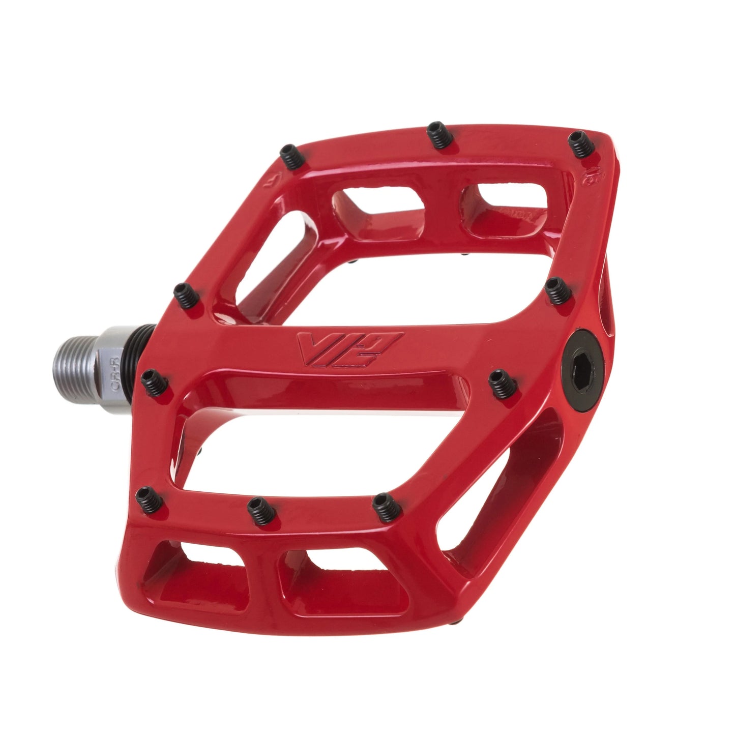 DMR V12 Red flat pedals