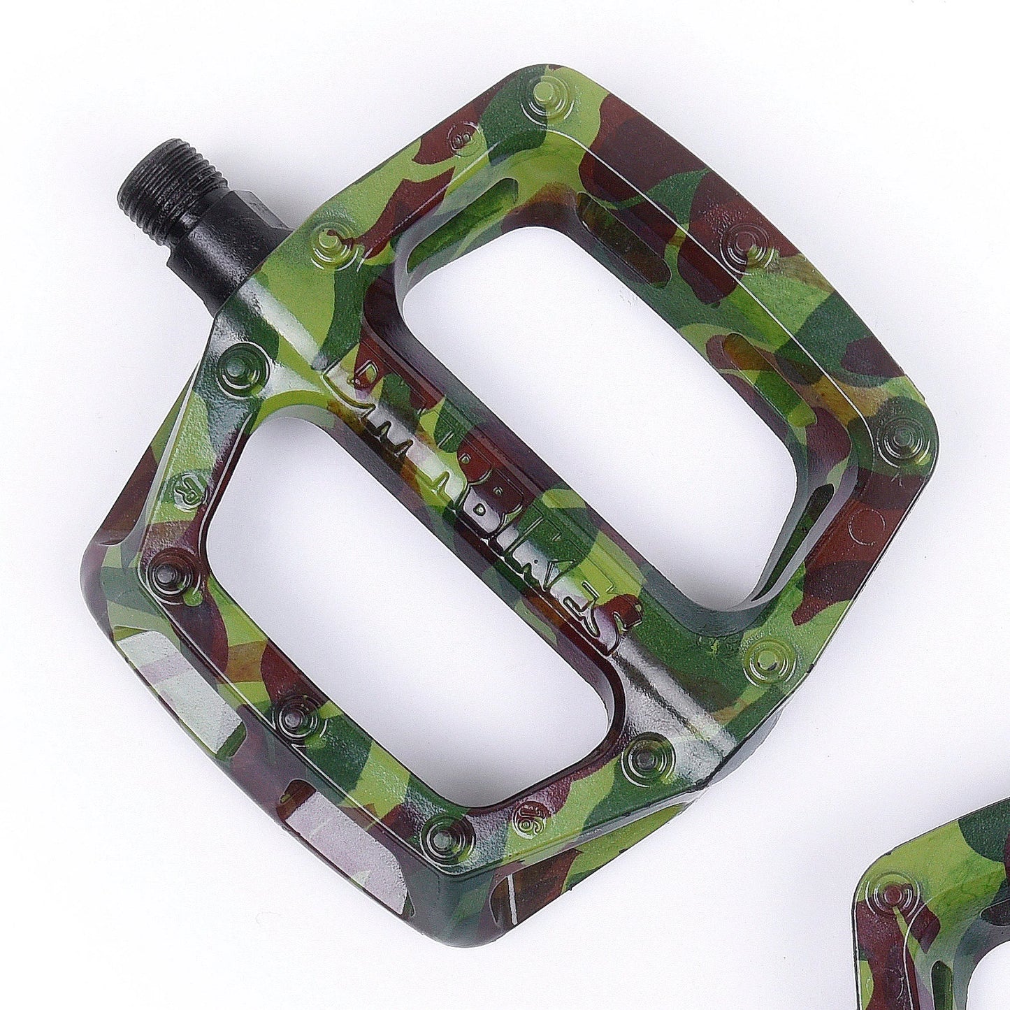 DMR V6 Camo Green Flat Pedals