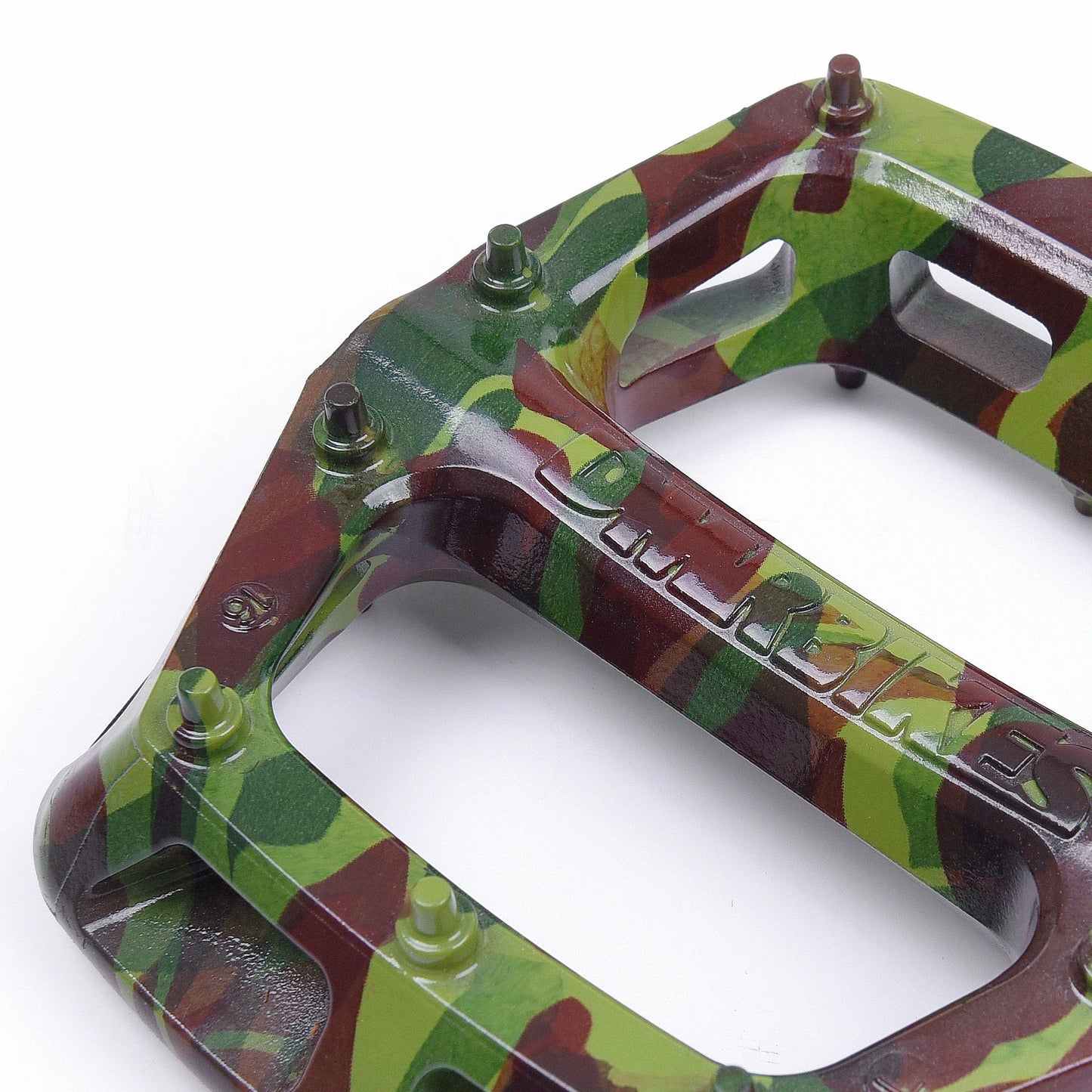 DMR V6 Camo Green Flat Pedals