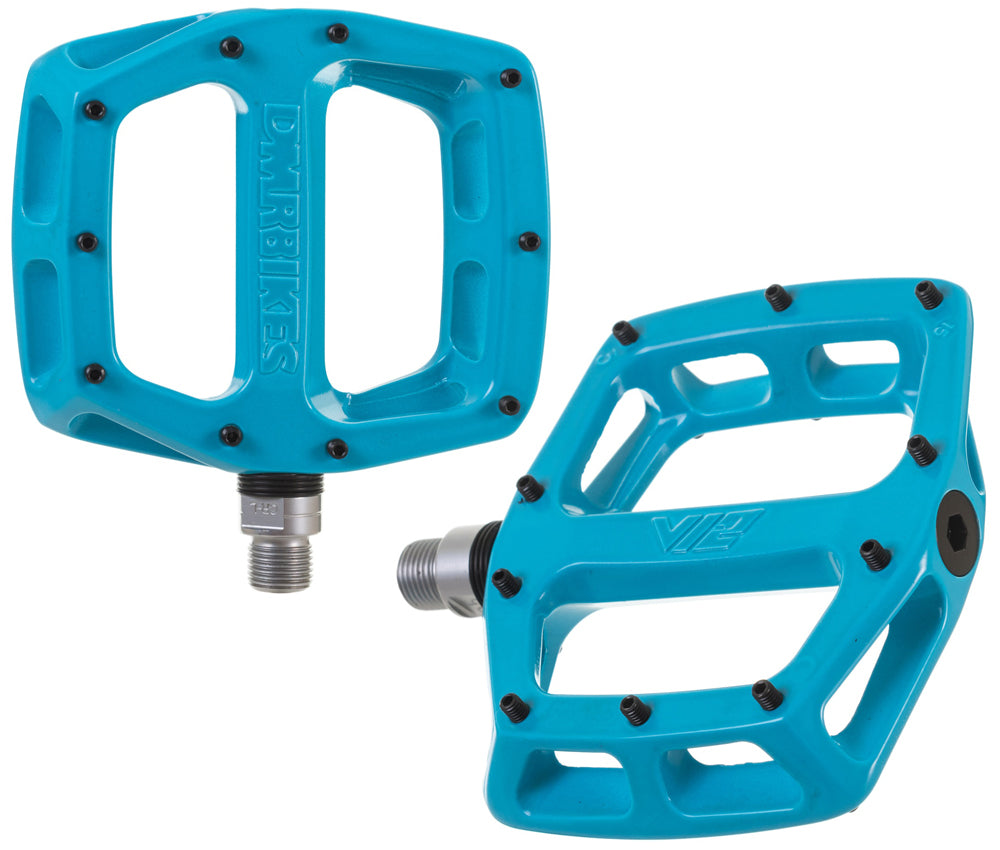 DMR V12 Blue Flat Pedals