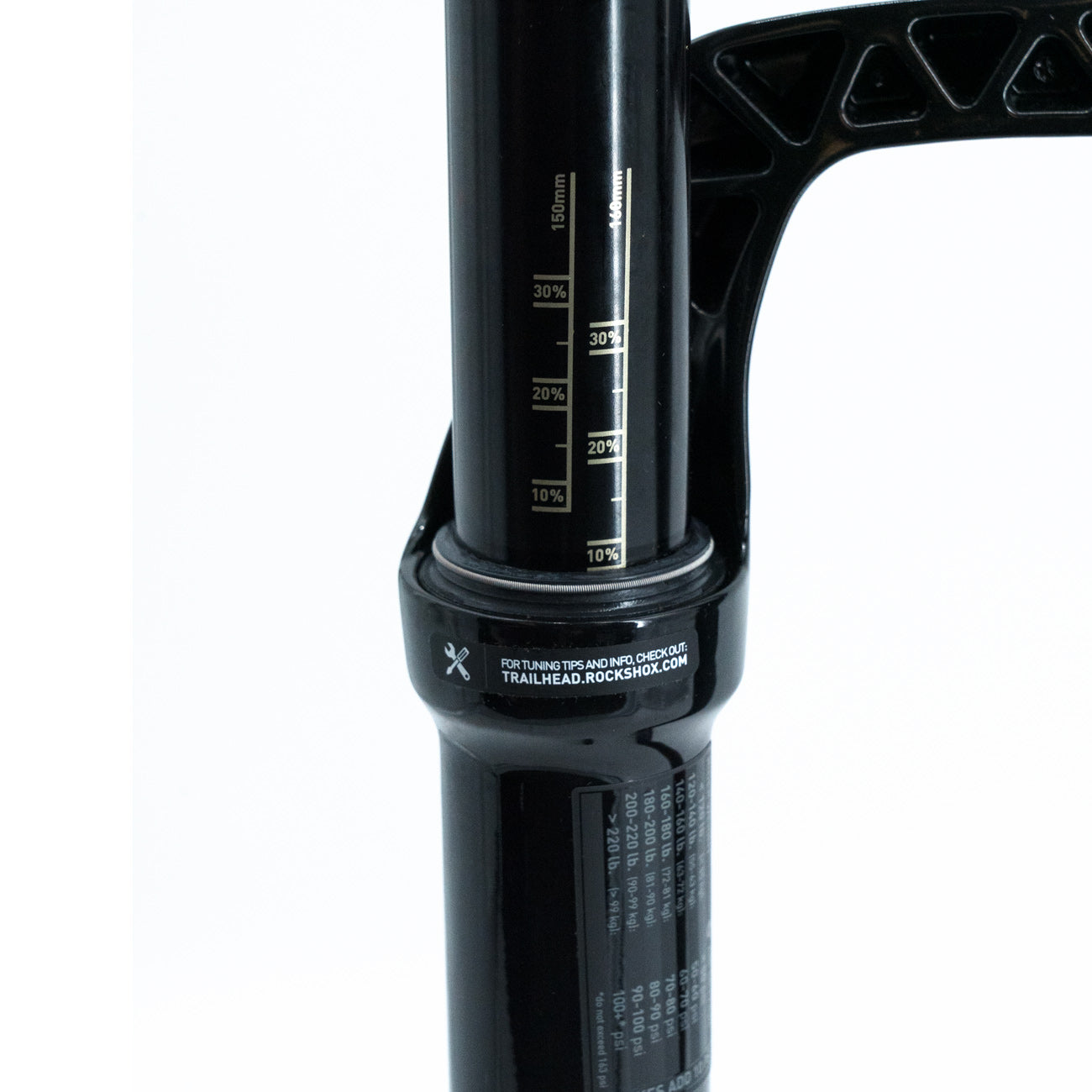 ROCKSHOX PIKE ULTIMATE CHARGER 2.1 RC2 29" Conical Fork Axle 15x110mm Boost Black/Rainbow *