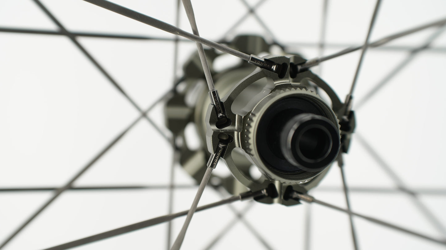 Pairs of SCOM ULTRA 50 Tubeless Ready Wheels (Center Lock)
