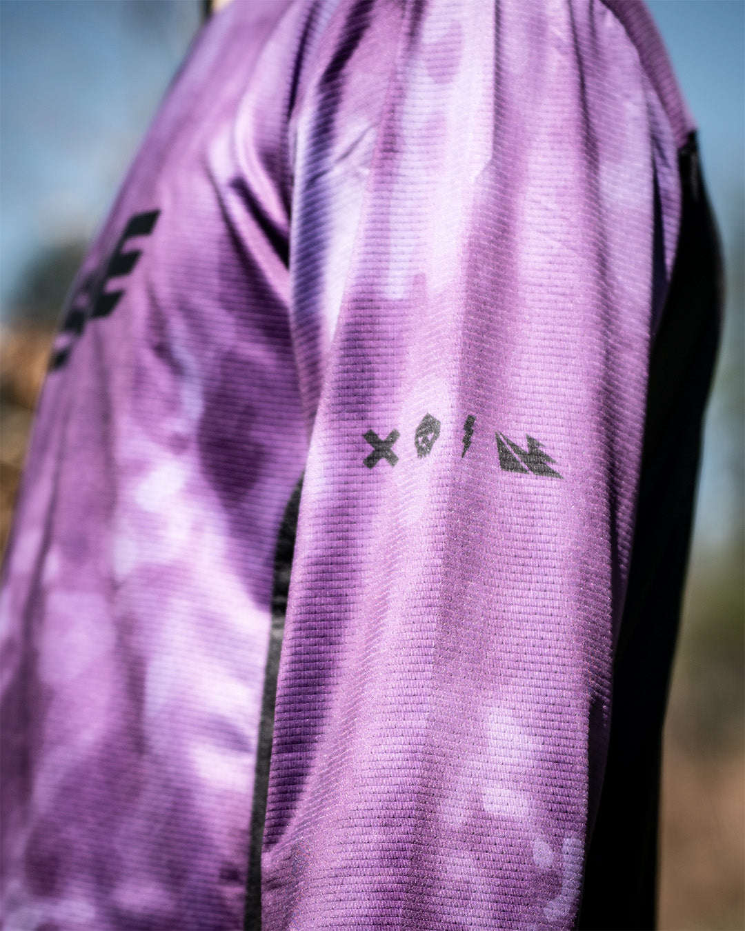 USWE LUFTIG MTB Long Sleeve Jersey Purple