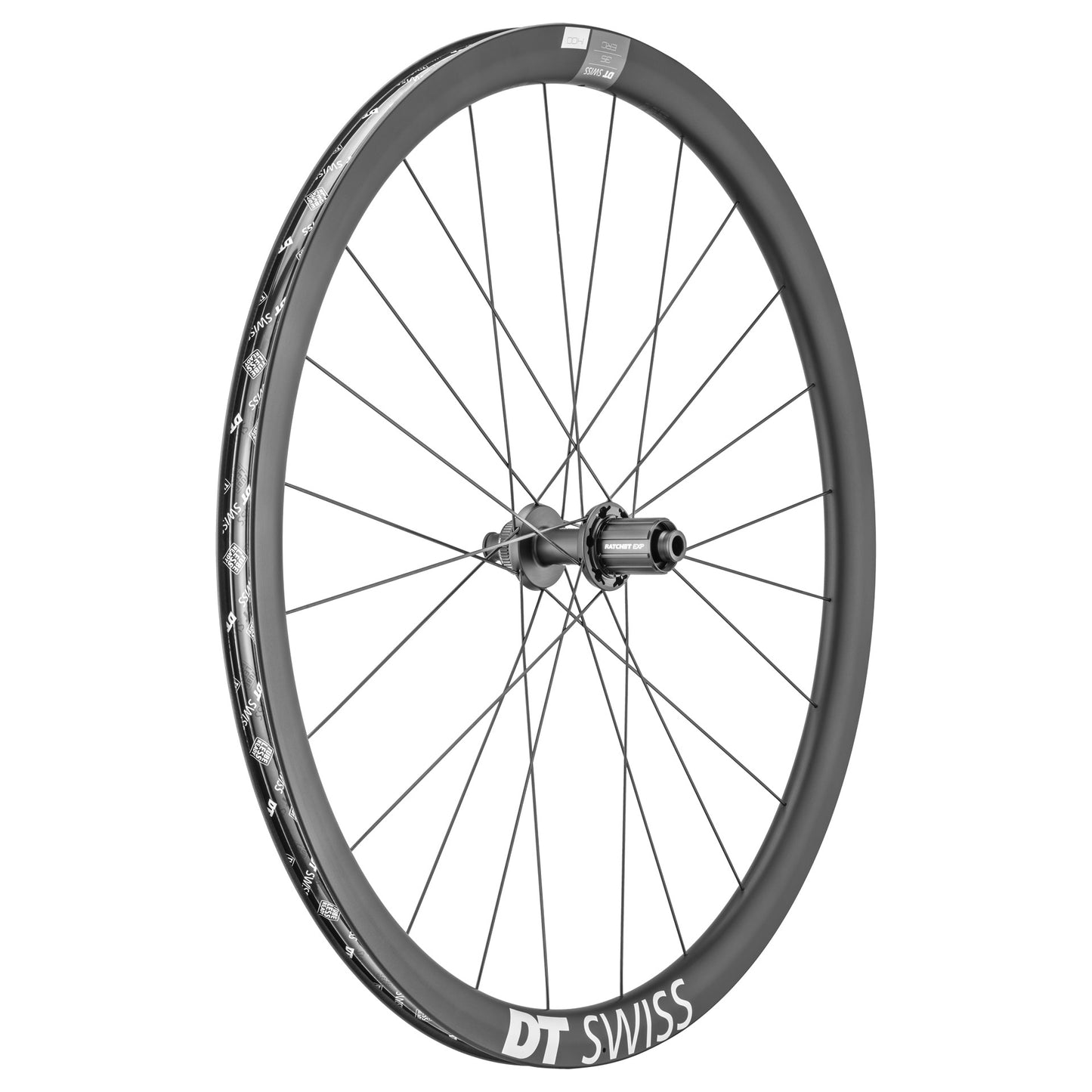 DT SWISS ERC 1400 DICUT 35 DISC Tubeless Ready Wheels (Center Lock)