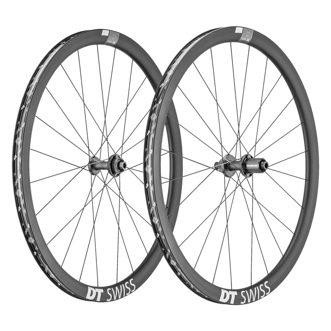 DT SWISS ERC 1400 DICUT 35 DISC Tubeless Ready Wheels (Center Lock)