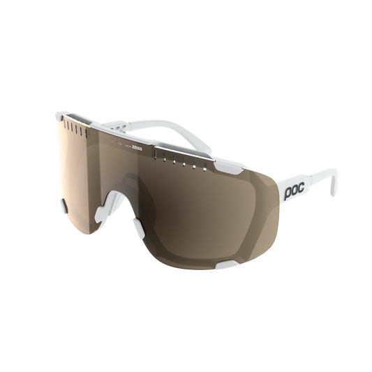 POC DEVOUR Goggles + White Clarity Trail Partly Sunny Silver Lens
