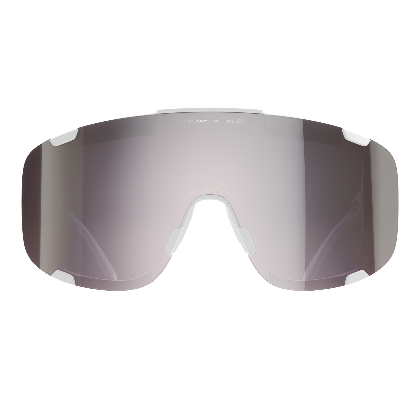POC DEVOUR WF + Goggles White/Clarity Road/Sunny Silver