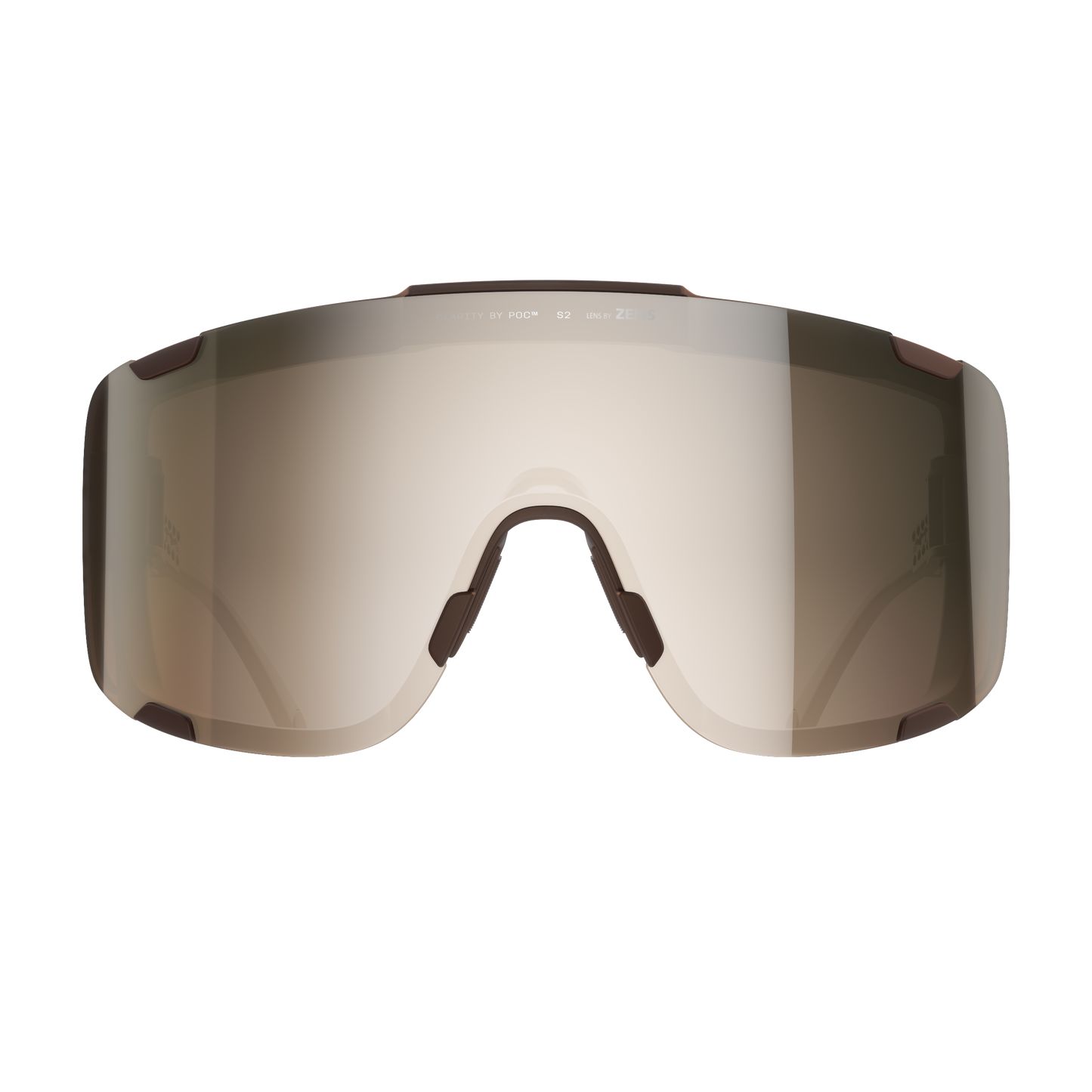 POC DEVOUR ULTRA + Bronze Glasses Clarity Trail Partly Sunny Silver Lens