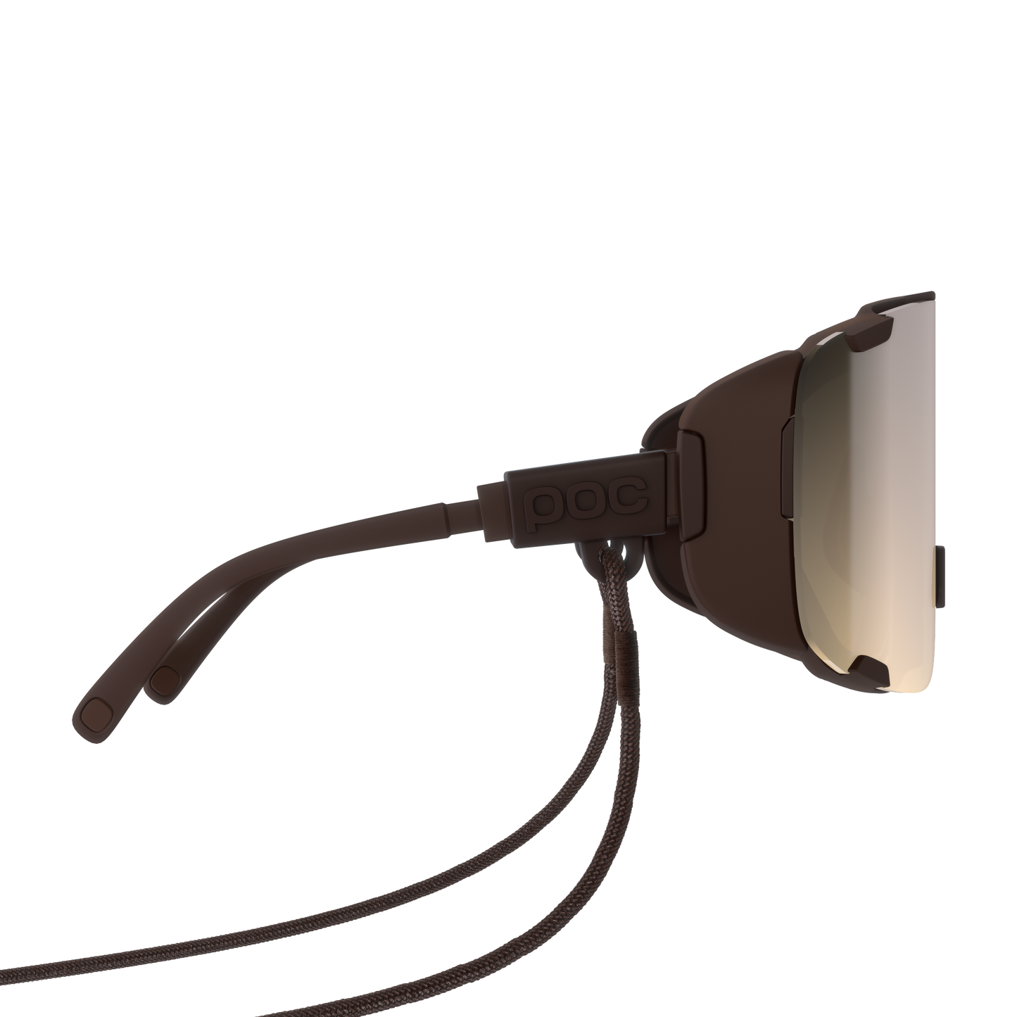 POC DEVOUR ULTRA + Bronze Glasses Clarity Trail Partly Sunny Silver Lens